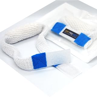 Absorbent Nose Bandage - Blue Colour- Nasal Sling Bandage, Pack of 3.