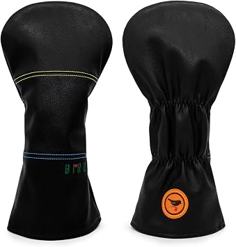 Golf Headcovers Birdie Driver Headcover Fairway Wood Covers Hybrid Head Covers Putter Headcovers Black