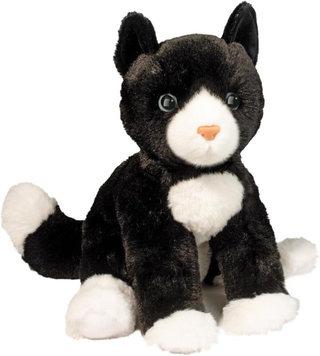 Black & White Soft Beckie Cat by Douglas