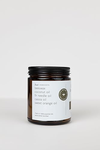 Miniatura 2 de Fontana Candle Company - Aceite esencial de clavo de canela y naranja para derretir  Hecho de cera de abeja y aceite de coco  No tóxico  Cubos de