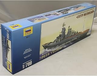 Zvezda Models Russian Battlecruiser Petr Velikiy Kit