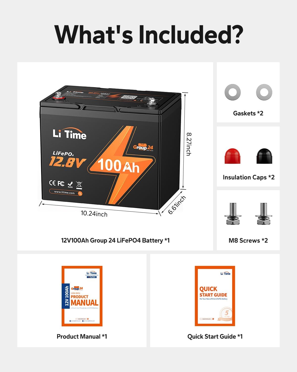 家電 Li Time 12v400Ah LiTime 12V 400Ah Deep Cycle Lithium Battery – LiTime-CA