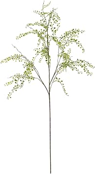 Vickerman Everyday 48 Indoor Artificial Green Leaves Spray - Realistic Looking Colorful Foliage - Maintenance Free - 2 per Pack - Decorative Greenery for Living Room