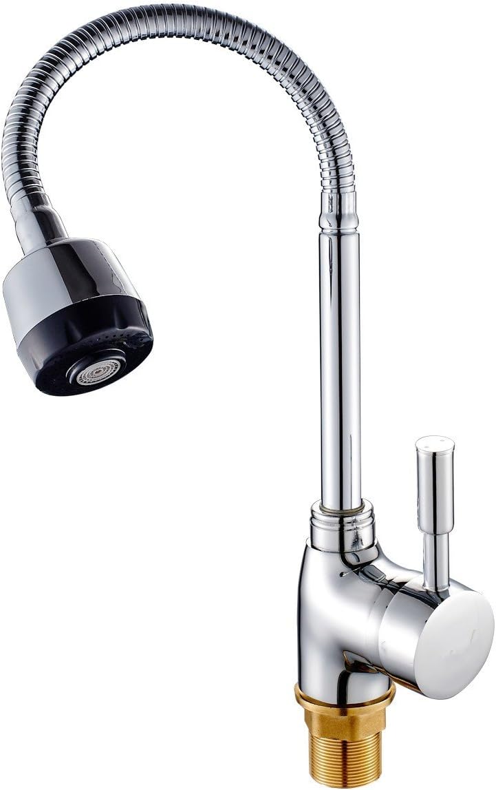 BaiDaiMoDeng New Solid Brass Kitchen Mixer Cold and Hot Kitchen Tap