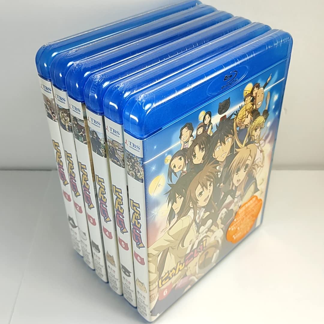 Amazon.co.jp: 未開封 初回限定版 Blu-ray にゃんこい! 1-6巻 全6巻 