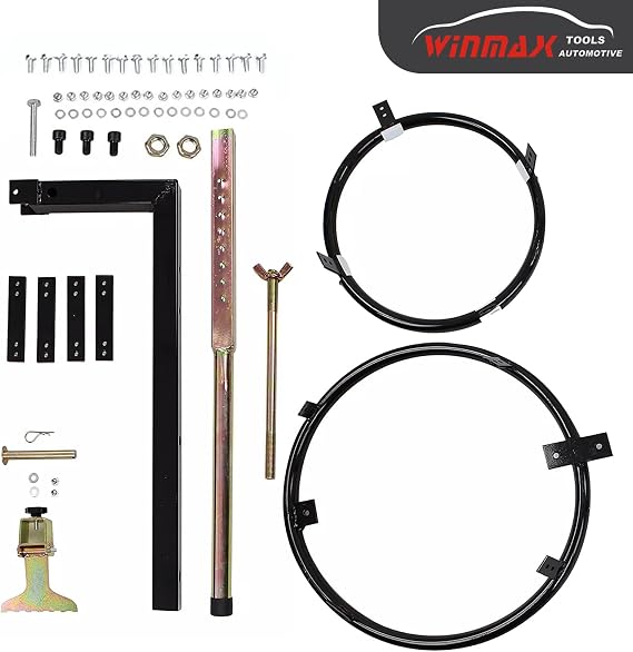 Tire Change Stand for 16 to 21 Tires, Portable Motorcycle Tire Changing Stand With Adjustable Bead Breaker Lever