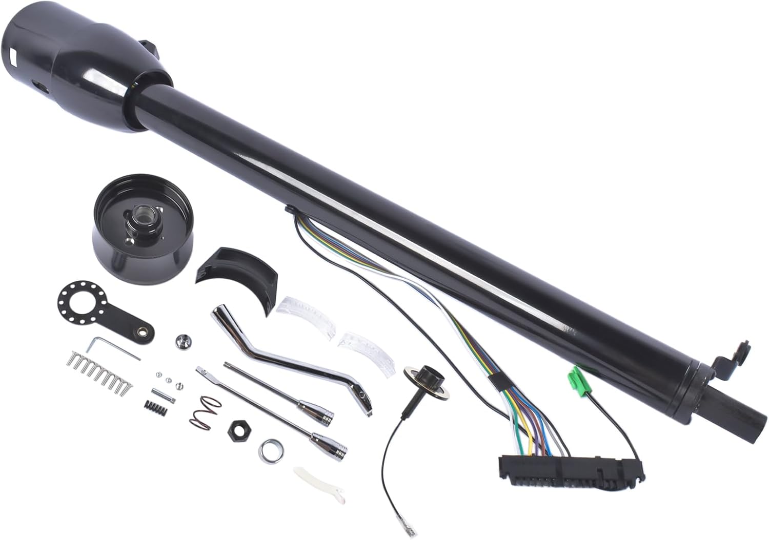 33" Tilt Automatic Steering Column Black Replacement for 1967-1979 Ford F100 Truck F250 390