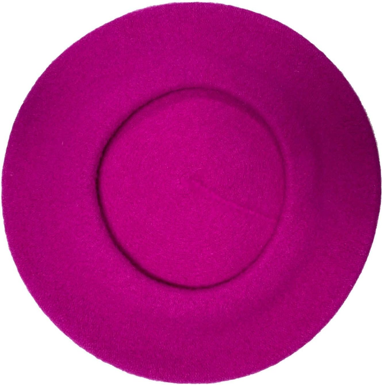 Raspberry Wool French Beret, New! The Kind You find in a Second Hand Store, Made in Europe