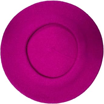 Raspberry Wool French Beret, New! The Kind You find in a Second Hand Store, Made in Europe