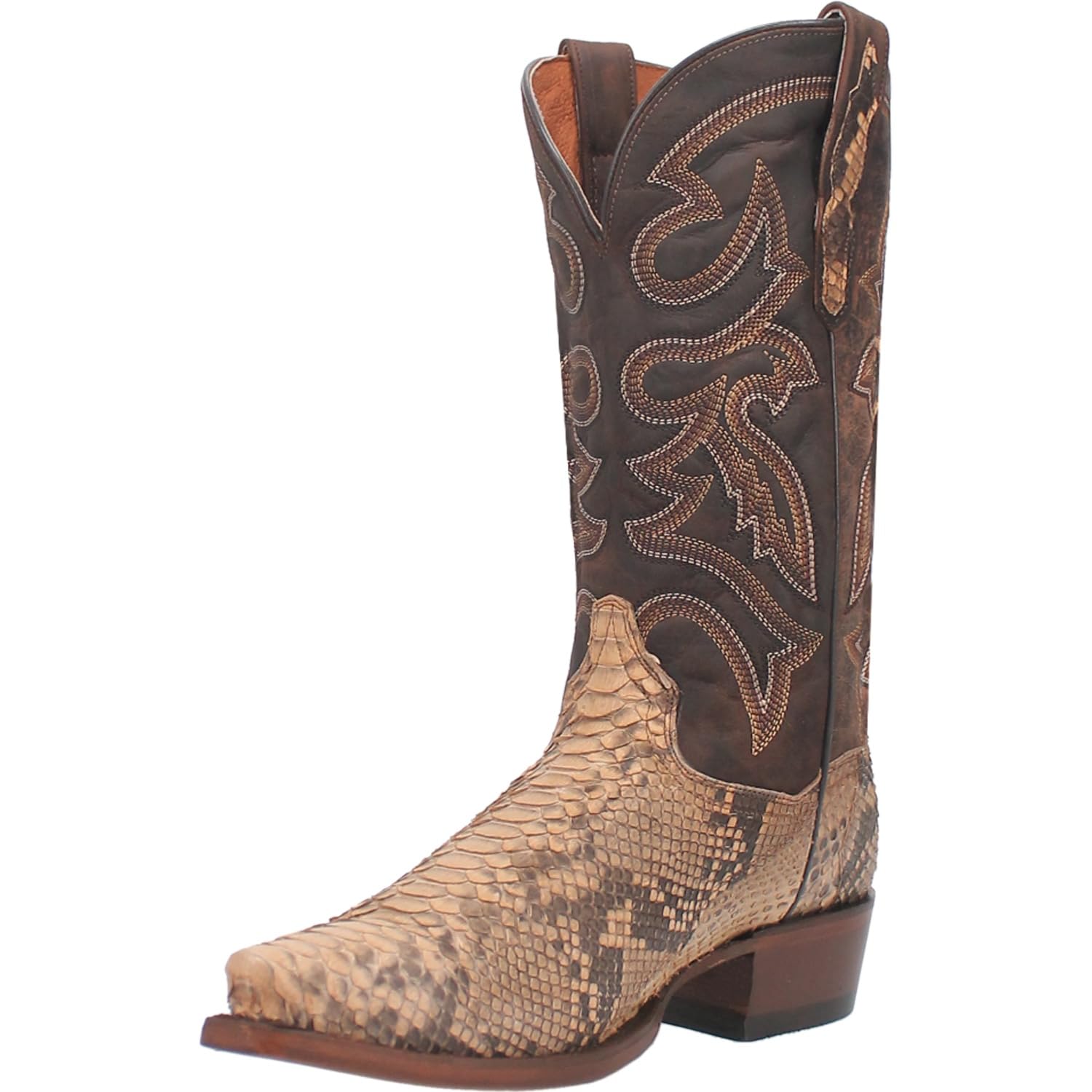 Dan Post Sand Sturgis Men's 13 inch Snake Snip Toe Western Boots DP3058