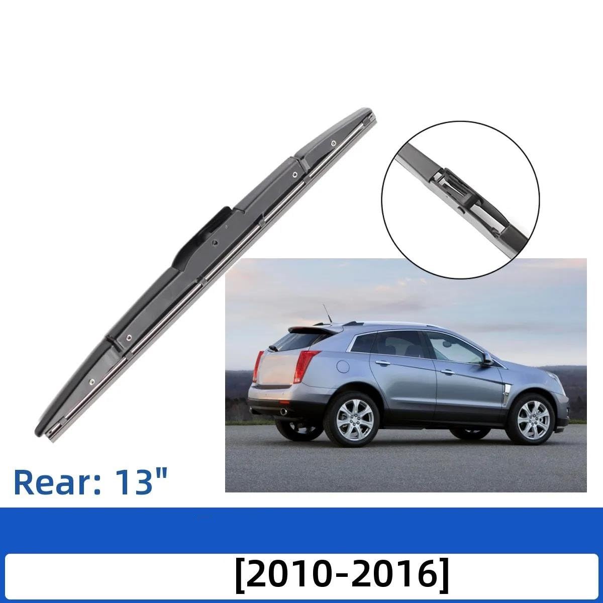 per Cadillac per SRX 2010 2011 2012 2013 2014 2015 2016 26 "+ 17" + 13 "Anteriore Spazzole Tergicristallo Posteriori Parabrezza Parabrezza Finestra Maniglia Esterne Porte Dell'auto