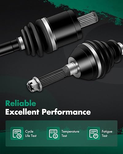 Vista 843 de SCITOO 1333081 1333947 Eje CV trasero izquierdo derecho para 2016-2020 para Polaris General 1000 2017-2020 para Polaris General 4 1000 2015-2018