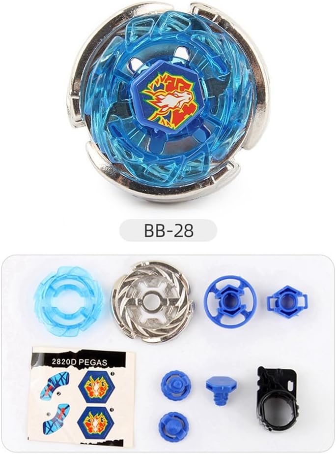 Bay Battle Blades Launcher Set, Blayde Blades Metal Fury, Battling Tops Metal Fusion l Drago Bay Top Blade Toy Burst Toy, Gaming Top Toys for Boys 6-8-12, Gifts for Kids 5-7