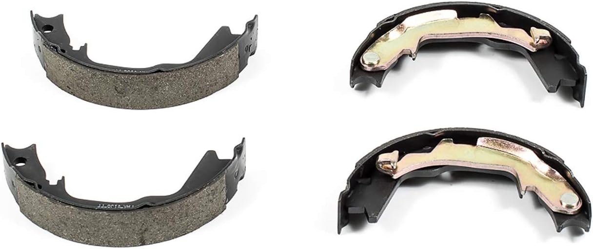 PowerStop Rear Parking Brake Shoes for Hyundai Sonata 1999-05 |XG300 2001 |XG350 2002-05 |Kia Optima 2001-06 |Soul 2010-13 - Brake Shoe Replacement, B889L