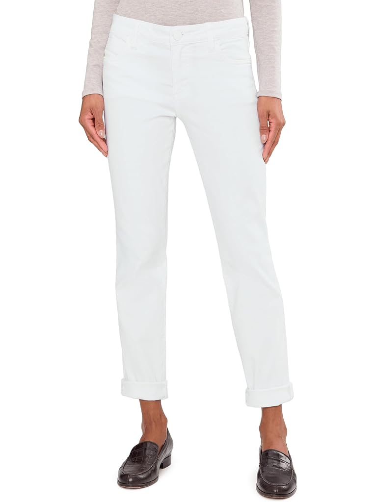 White KUT from the Kloth Catherine Boyfriend in Optic White