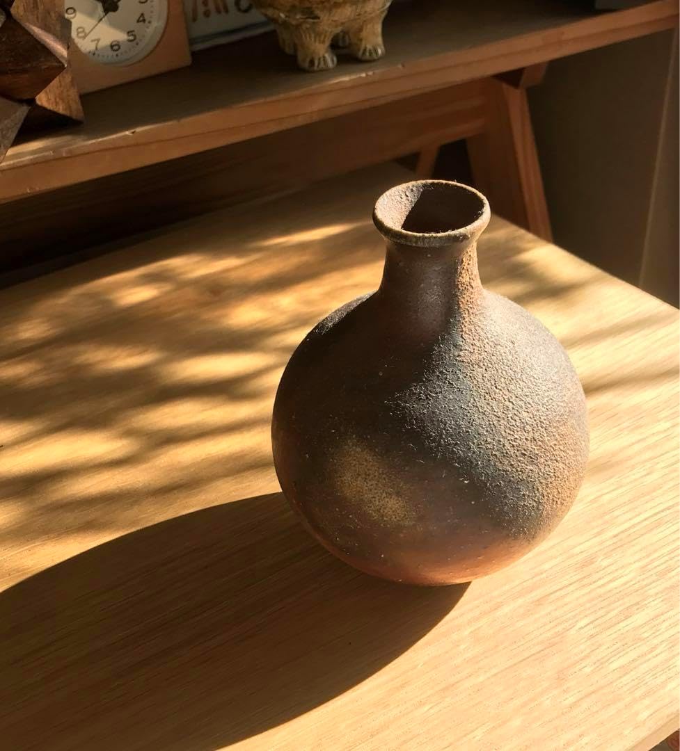 備前焼 徳利 作家もの 起き上がり小法師 器 焼き物 備前焼 徳利 作家
