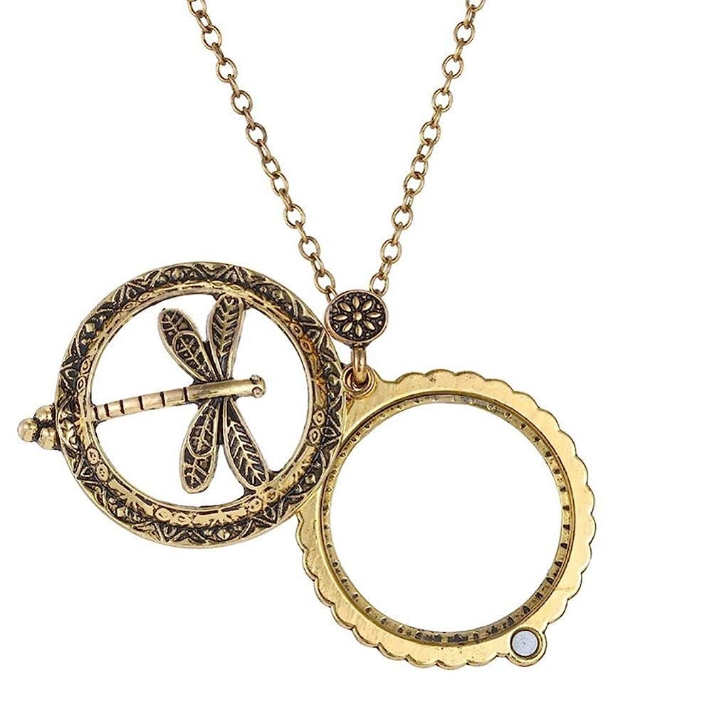 Collier loupe suspendu CRODY : l'astuce idéale contre les petits caractères des journaux