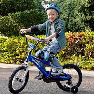 WEIZE Kids Bike, 14 16 20 Inch Children Bicycle for Boys Girls Toddler Coaster Brake (Blue, 16 inch) — photo 6 of 6