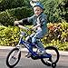 WEIZE Kids Bike,16 Inch Children Bicycle for Boys Girls Ages 4-6 Years Old, Rider Height 38-48 Inch, Coaster Brake, Blue