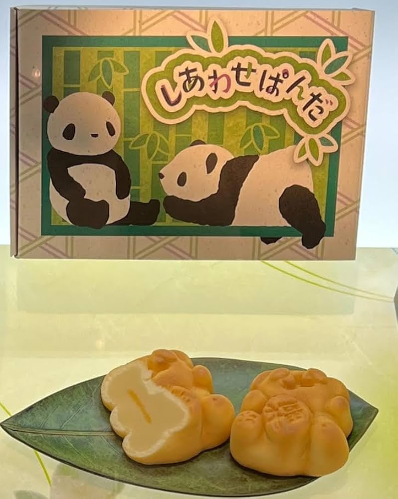 Amazon | 東京ごまたまご しあわせぱんだ1箱5個入 招きぱんだ