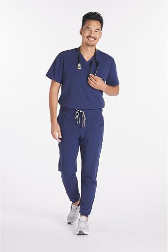 DOLAN Miguel V Neck CORE Scrub Top
