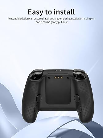 Steam Controller 2第2世代、2026年用ケース、WUNIAKの厚みのあるアップグレードデザイン、傷防止、耐久性のある保護ラバーカバーブラック。