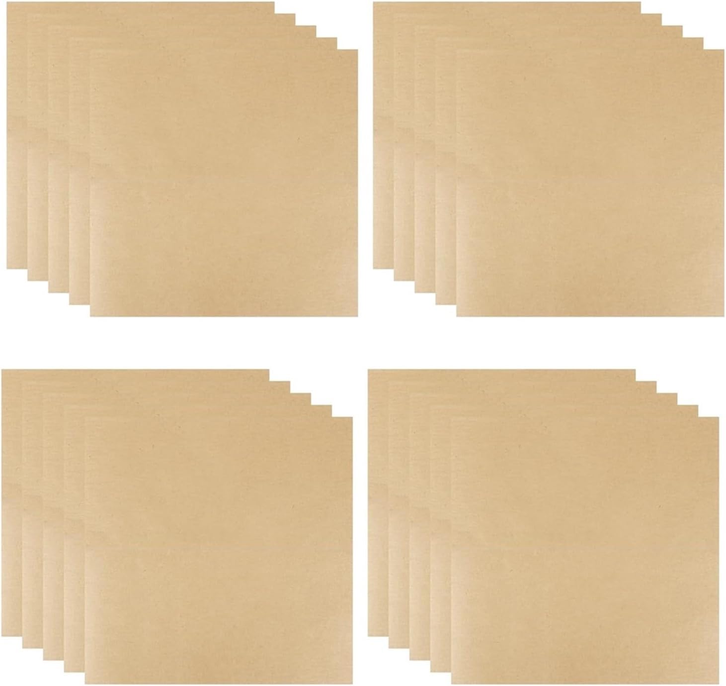 Tools 100Pcs Pour Over Coffee Filter,Natural Square Disposable Coffee Filter Paper For Pour Over Coffee Maker Drippers