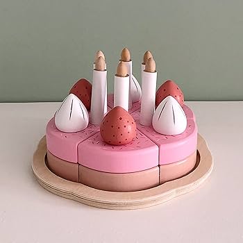 MILAN 木製おままごと　ケーキセット　木のおもちゃ 木のおもちゃMILAN ままごとセット おままごとケーキセット