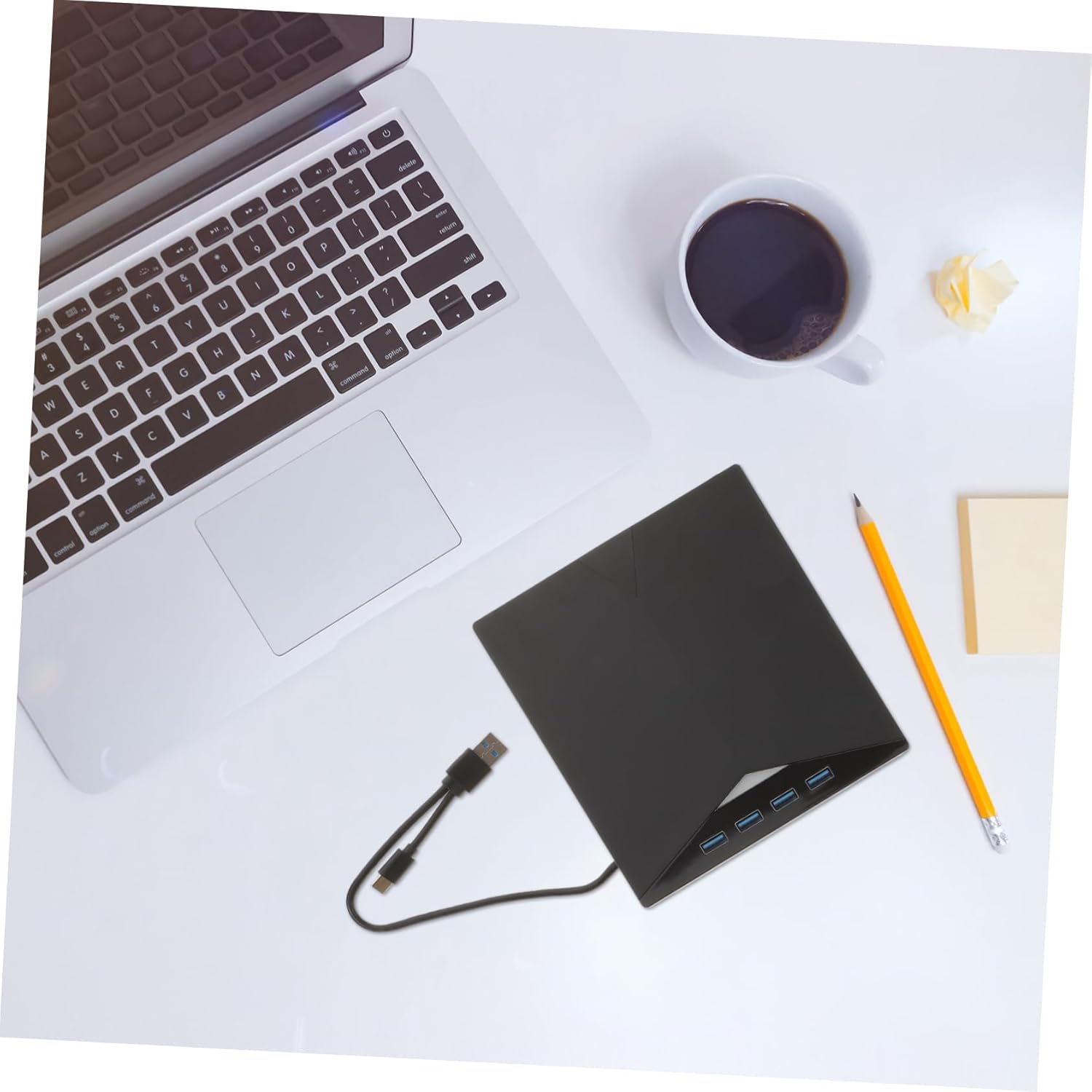 Mikikit External USB DVD Drive with Cd Burner and DVD Writer Ultra-Slim Type-c Portable Optical Drive for Laptops Desktops and Ones Fast Data Transfer Shock-Absorbing Design