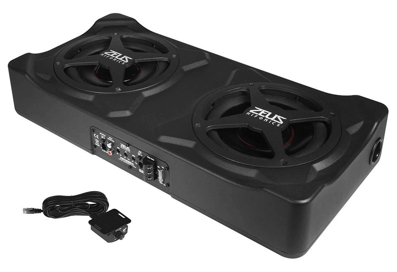 HIFONICS ZRX220A | 2 x 20 cm (8') AKTIV-Dual-Bassreflex Subwoofer