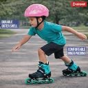 Airavat Mini Rider Kids Cycling & Skating Helmet, Aerodynamic Shape, Size Adjustable with Quick Release Buckle (Pink, Extra Small (44-48 cm)) gallery image