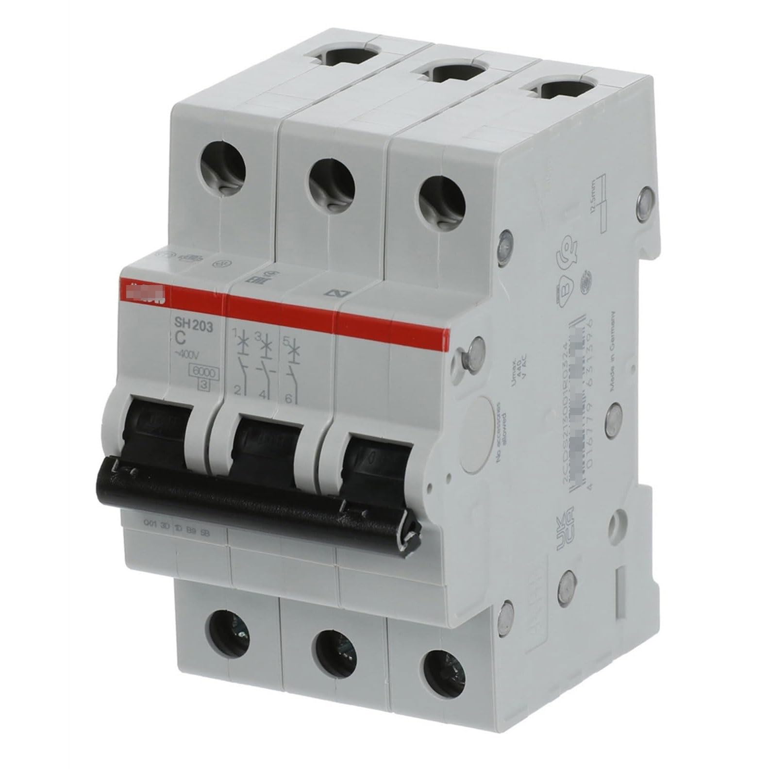 2RD58I8PM Miniature Circuit Breakers Sh203-c32 3p 32a 2cds213001r0324