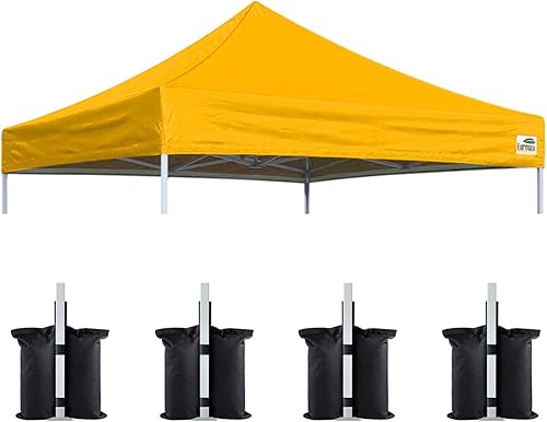 Miniatura 40 de Eurmax - Toldo de repuesto, 10 x 10, elige entre 30 colores, solamente toldo, regalo de 4 unidades de bolsas