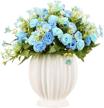 Realistic Artificial Flower Artificial Flowers Real Touch Lily Sunflower Artificial Bouquet Suitable for Wedding Party Home Office Home Decoration DIY Bouquet S
