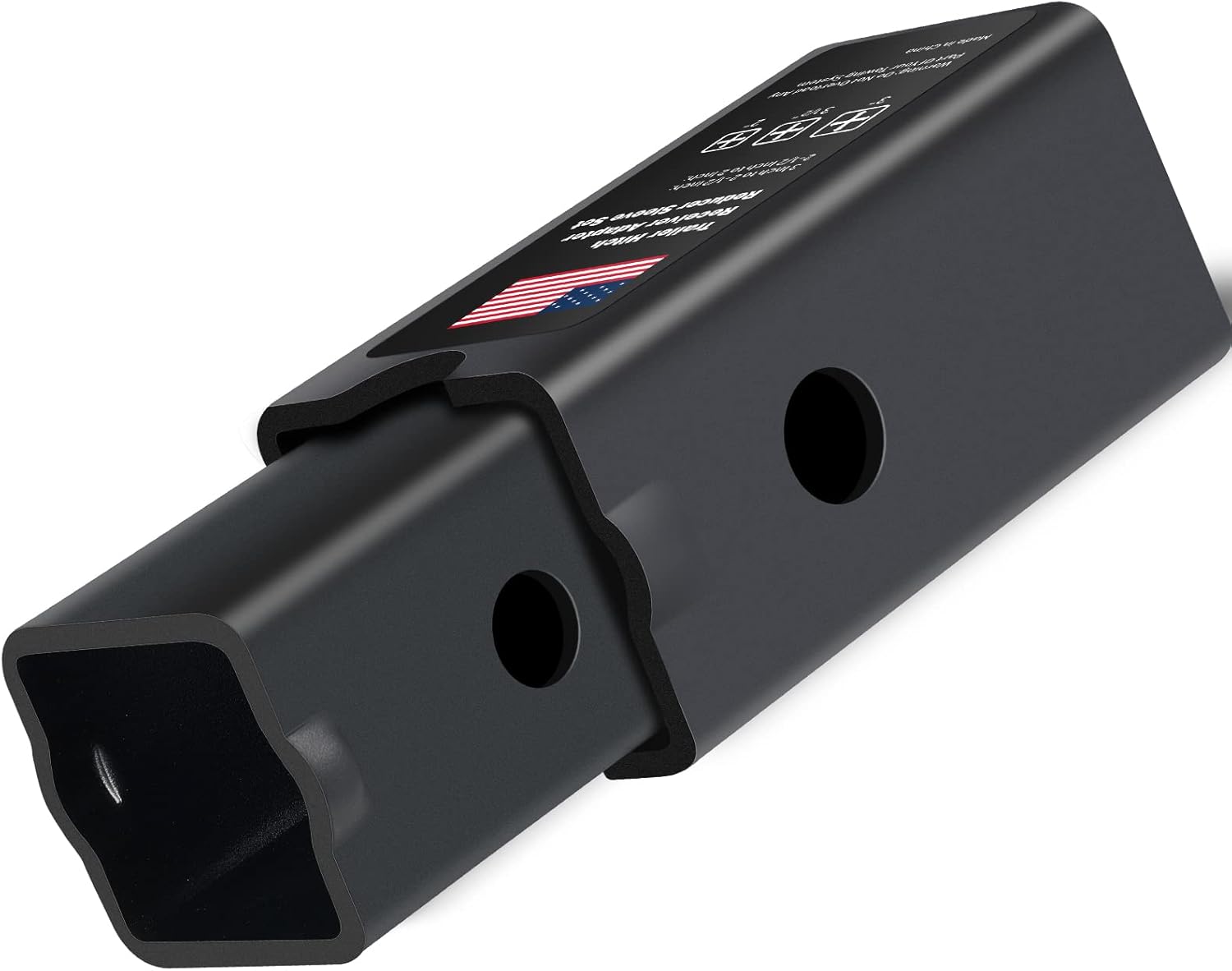 Trailer Hitch Receiver Adapter Reducer Sleeve Set, 3 to 2-1/2 or 2-Inch, 2-1/2 to 2 Inch Hitch Extender Towing Hitch Receivers 2 Piece