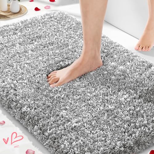 Yimobra Bathroom Rugs Non Slip Washable 36x24, Ultra Soft and Water...