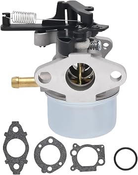 591137 Carburetor for Troy Bilt 7.75 Hp 8.75 Hp 8.5Hp 190CC 2700PSI 2800PSI 2900PSI 3000PSI Pressure Washer BS 591137 590948 593599 590780 593380 591597 875EX 190cc Mower