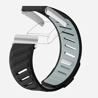 Fitcent Super Soft Silicone Wrist Band SportFlex Replacement Wristband Compatible with WHOOP 5.0 ONE + Peak Fitness Tracker