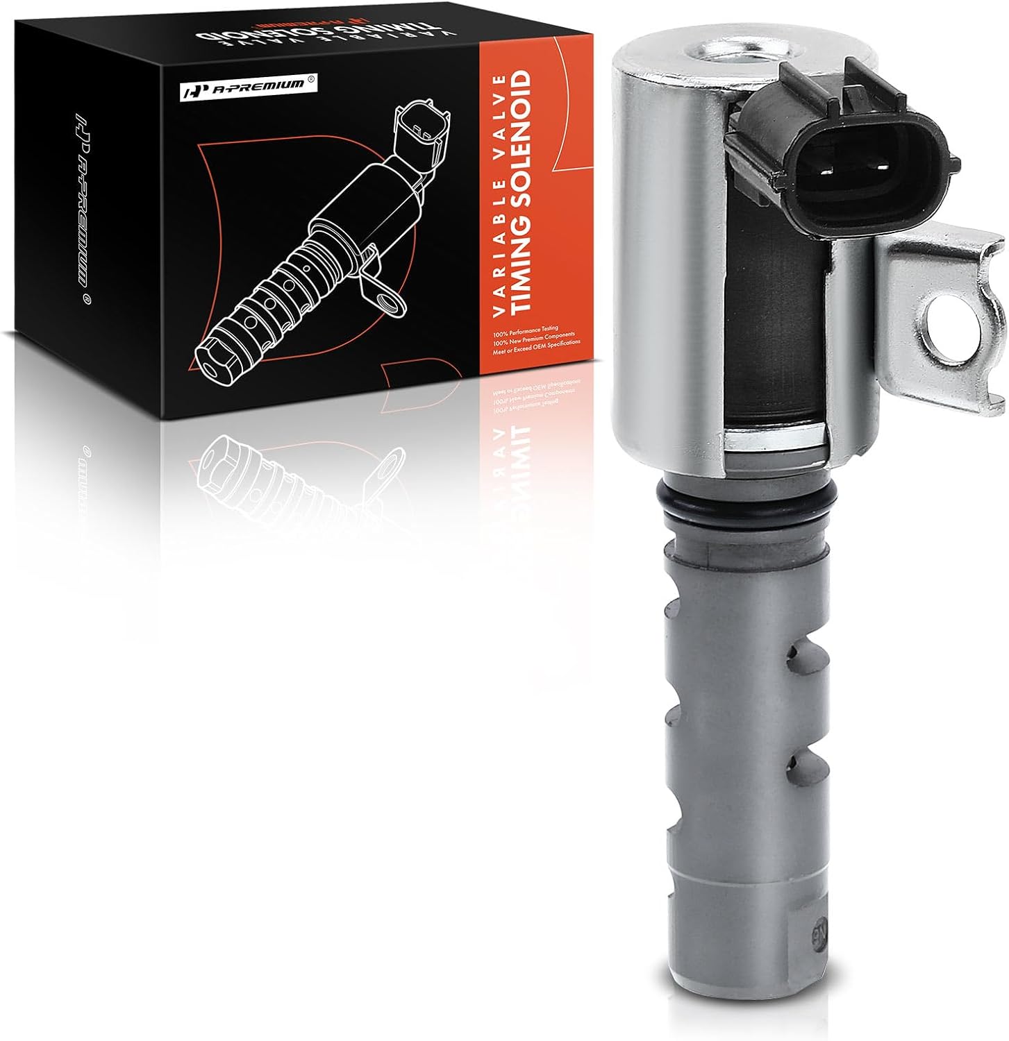 A-Premium Engine Variable Valve Timing (VVT) Solenoid Compatible with Toyota Camry RAV4 Highlander Sienna Avalon Venza Lexus IS250/IS300/IS350/GS300/GS350/GS450h, Replace# 153400P020