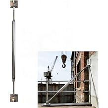 Adjustable Wall Brace,Adjustable 34"- 47",Wall Bracing,Concrete Form Support,Concrete Turnbuckle Form Aligner,Kick Brace for Concrete Forms,Ends Swivel 180 Degrees