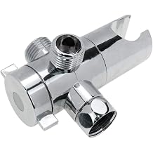 Sscon Shower Diverter Valve 3Way 1/2in ABS Bracket for Bathroom