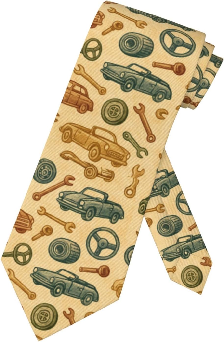 Plaid Chess Pieces Necktie Funny Novelty Neckties for Men