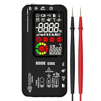 BSIDE S30 S30X Smart Colour Multimeter 9999 DC AC Voltage Infrared Temperature Tester Dual Mode Power Supply Multimeter