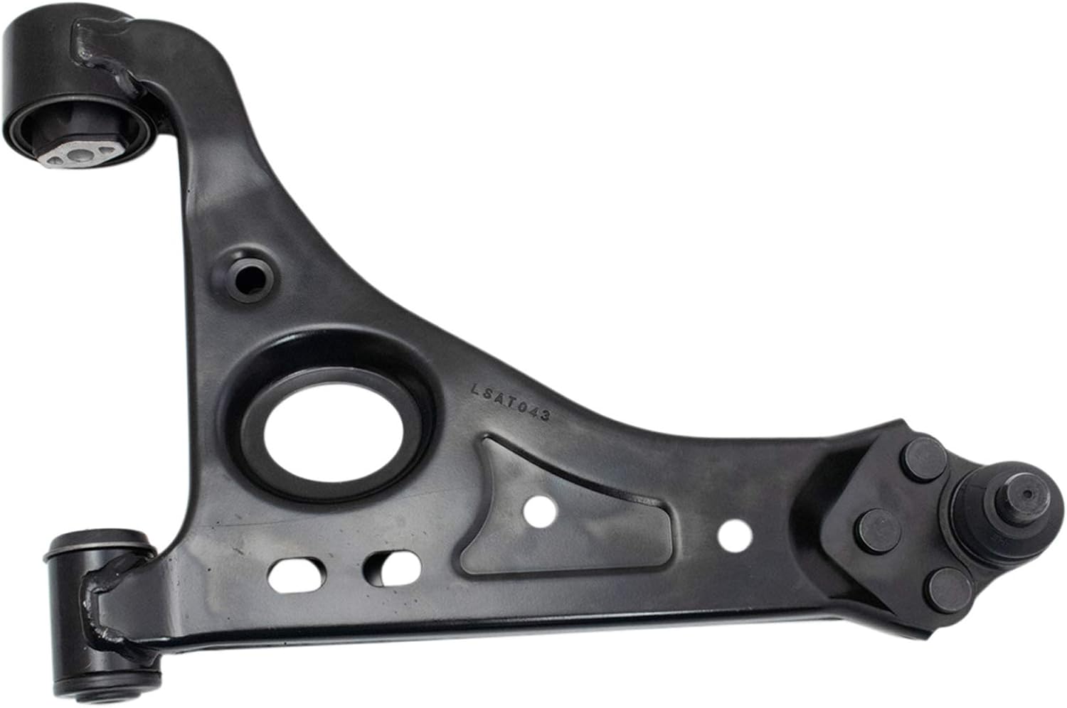 TRQ Front Left Lower Control Arm with Ball Joint Steel Compatible with 2013-2022 Buick Encore 2015-2022 Chevrolet Trax