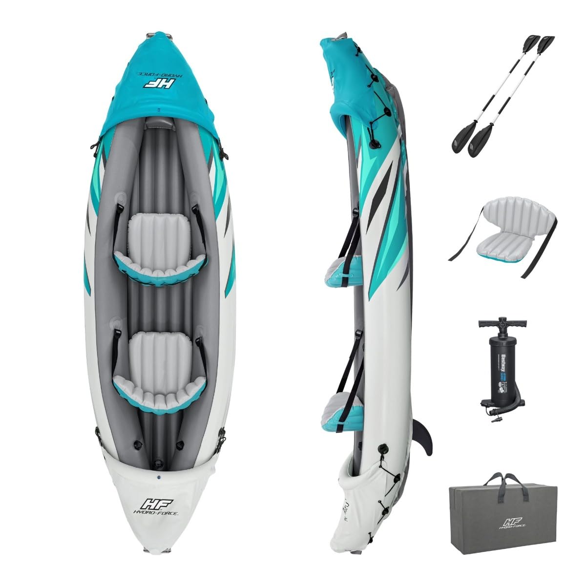 Bestway Rapid Elite X2 Kayak, de 10'3' x 39'/3,12 m x 98 cm