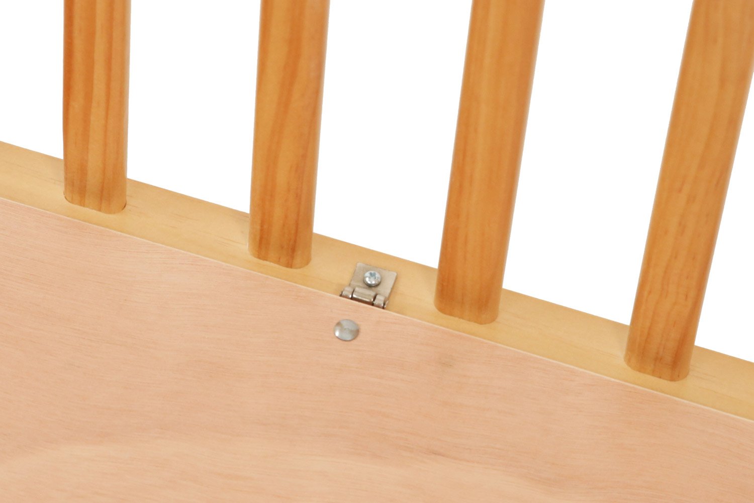 LA Baby The Little Wood Crib, Cherry