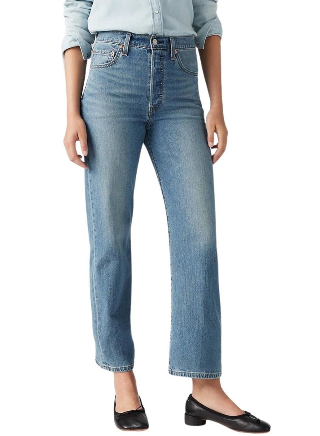 Levi's Ribcage Straight Ankle Cool Invite