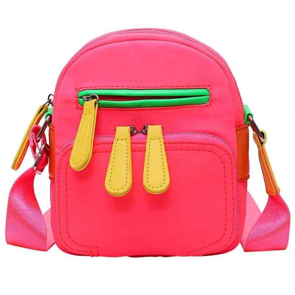 Petit sac à bandoulière pour femme Wudaizhi tendance streetwear et messager coloré