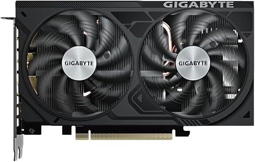 Gigabyte GeForce RTX 5050 WINDFORCE OC V2 8G Scheda Grafica - 8GB GDDR6, 128bit, PCI-E 5.0, 2572MHz Frequenza core, 2 x DP, 2 x HDMI, NVIDIA DLSS 4, GV-N5050WF2OCV2-8GD - 2