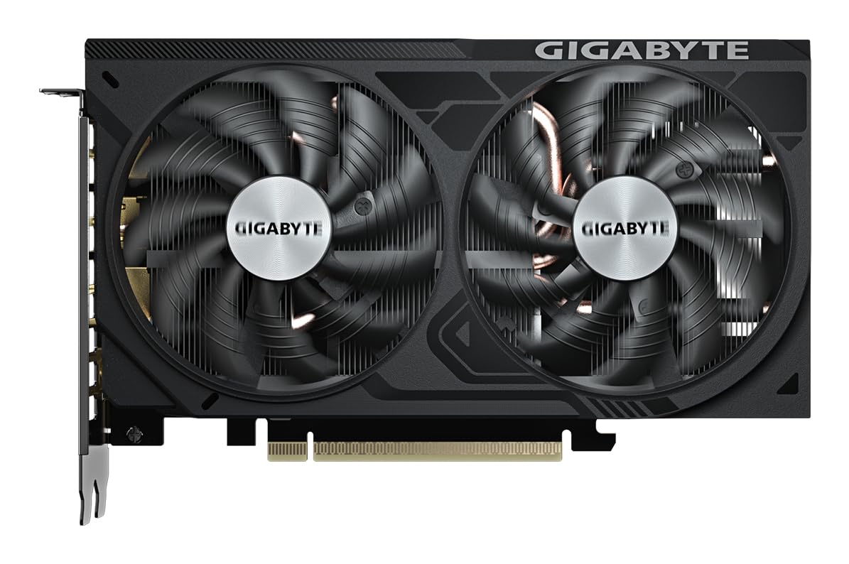 GIGABYTE Karta graficzna GeForce RTX 5050 WINDFORCE OC V2 8G - 8 GB GDDR6, 128bit, PCI-E 5.0, 2572 MHz Core Clock, 2 x DP, 2 x HDMI, NVIDIA DLSS 4, GV-N5050WF2OCV2-8GD